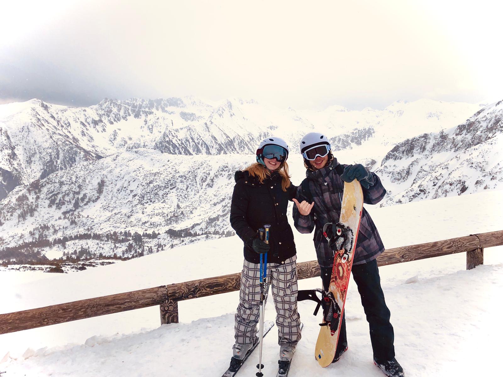 Skiing in Bulgaria on top of the Pirin mountains